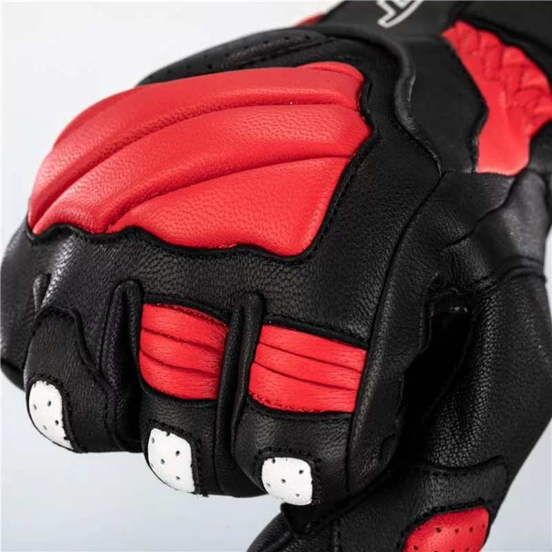 RST Turbine CE Leather Gloves 2669 (Black/Red/White) 7 RST Turbine CE Leather Gloves 2669 (Black/Red/White) - Image 5