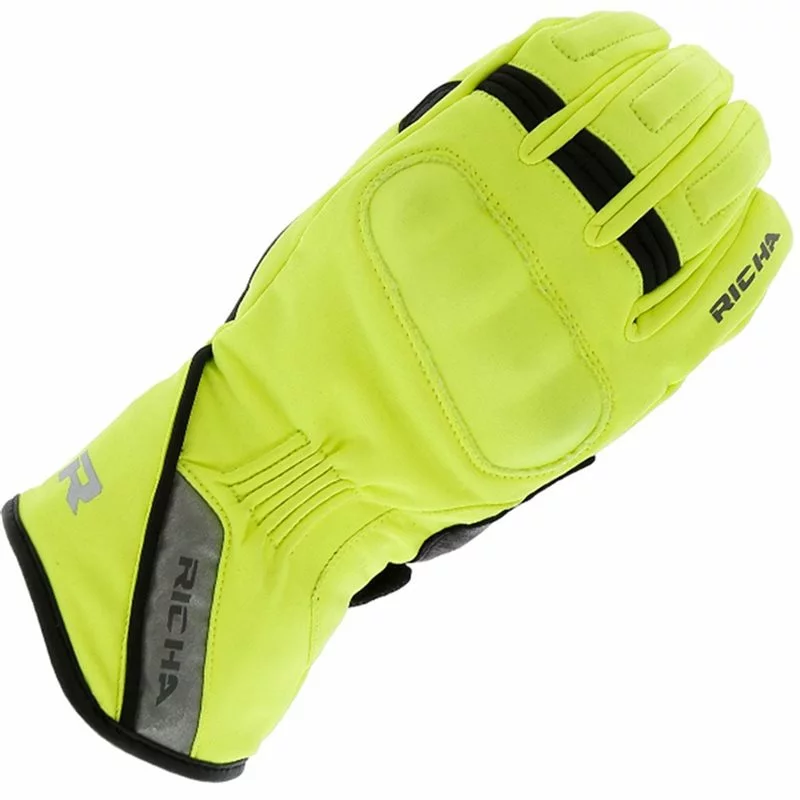 Richa Torch Motorcycle Gloves (Fluo Yellow) 3 Richa Torch Motorcycle Gloves (Fluo Yellow)