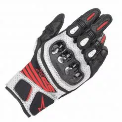 Alpinestars SP-X Air Carbon V2 Motorcycle Glove (Black|White|Red)