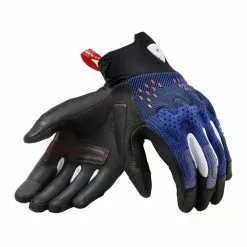 Revit Kinetic Motorcycle Gloves (Blue/Black)