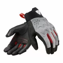 Revit Kinetic Motorcycle Gloves (Light Grey/Black)