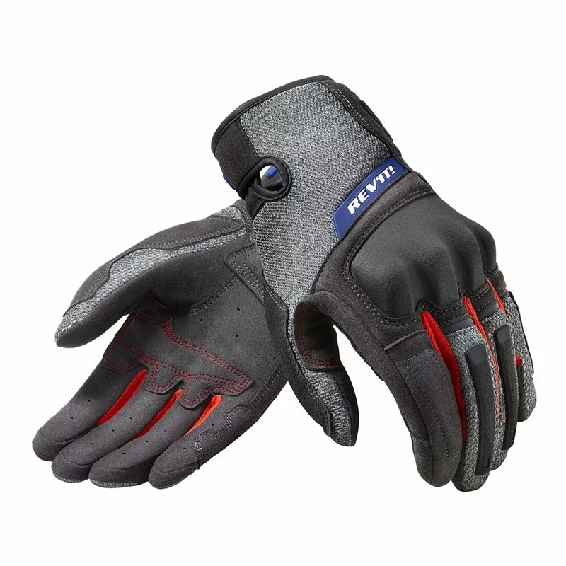 Revit Volcano Motorcycle Gloves (Black/Grey) 3 Revit Volcano Motorcycle Gloves (Black/Grey)