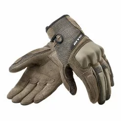 Revit Volcano Motorcycle Gloves (Black/Sand)