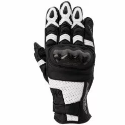 RST Shortie CE Motorcycle Glove 3047 (Black|White)