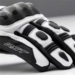 RST Sport Mid CE Motorcycle Glove 3046 (White|Black) -Gloves Online Shop 33536 3