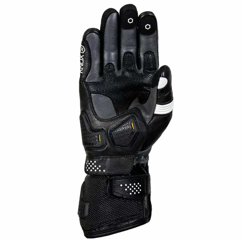 Knox Oulton Leather Glove (Black|White) 4 Knox Oulton Leather Glove (Black|White) - Image 2
