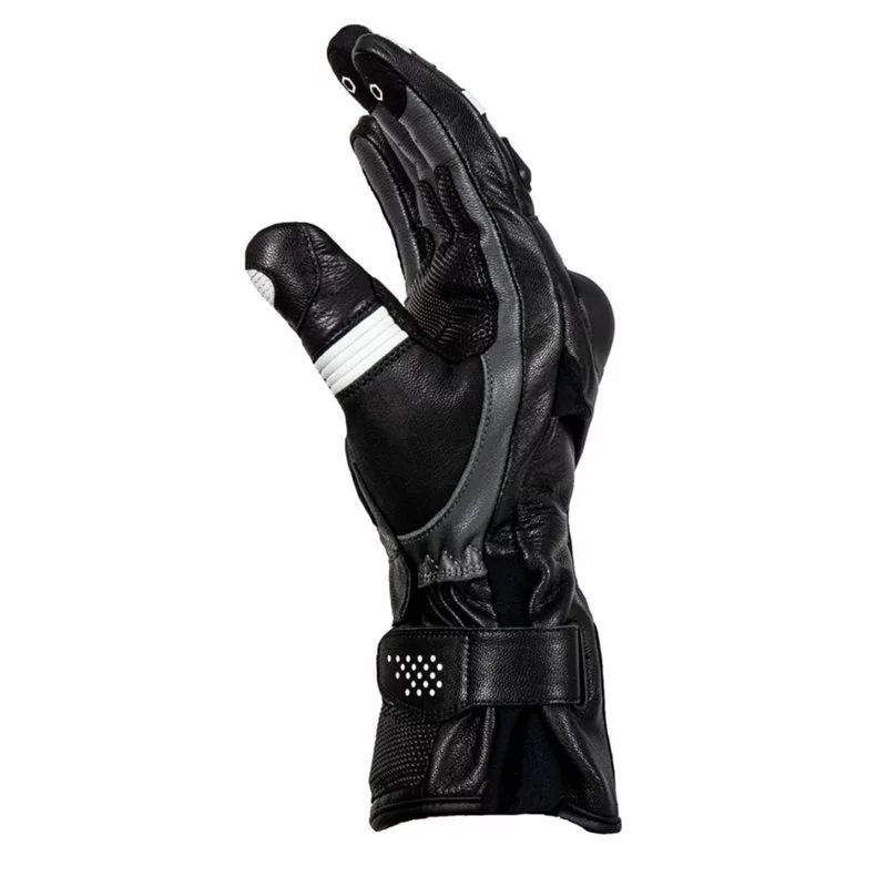 Knox Oulton Leather Glove (Black|White) 6 Knox Oulton Leather Glove (Black|White) - Image 4