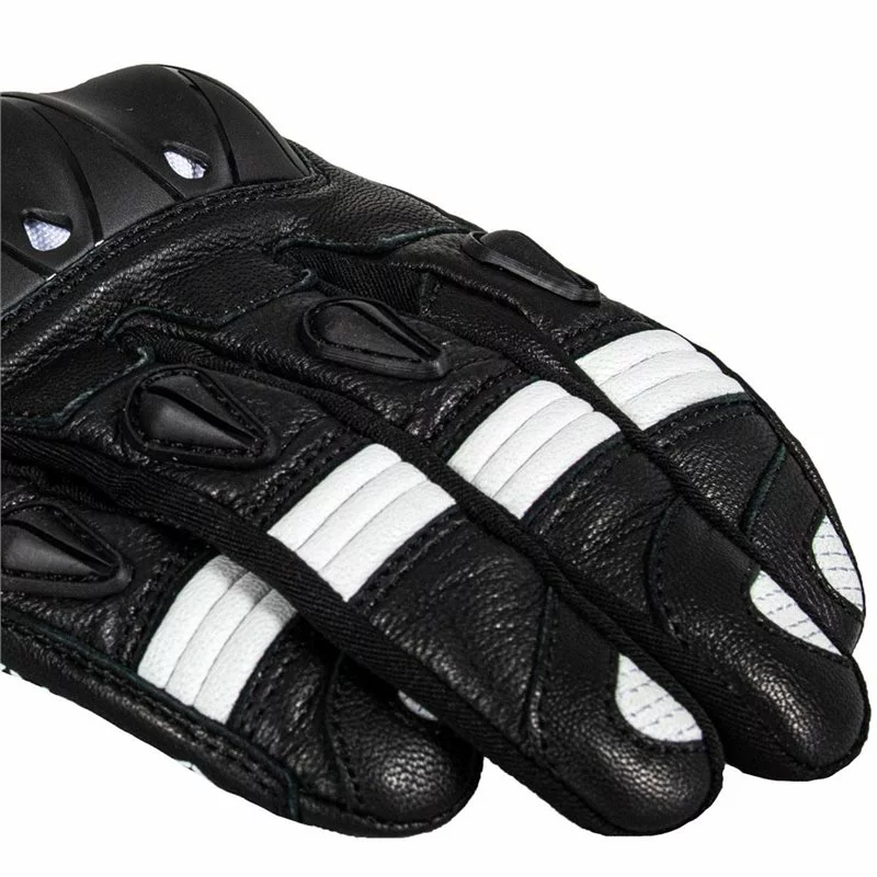 Knox Oulton Leather Glove (Black|White) 7 Knox Oulton Leather Glove (Black|White) - Image 5