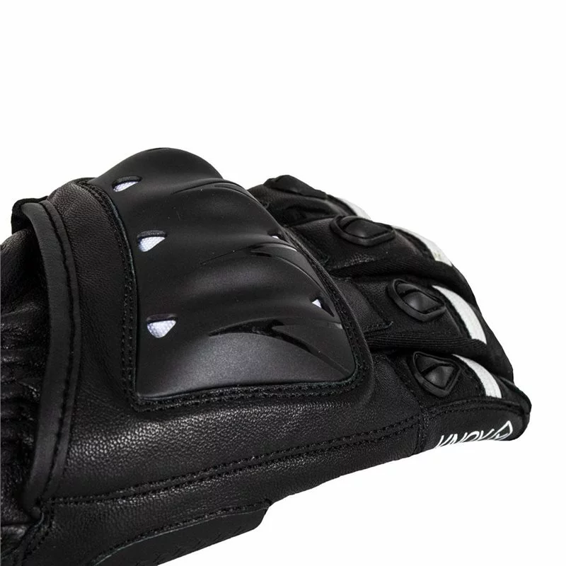 Knox Oulton Leather Glove (Black|White) 8 Knox Oulton Leather Glove (Black|White) - Image 6