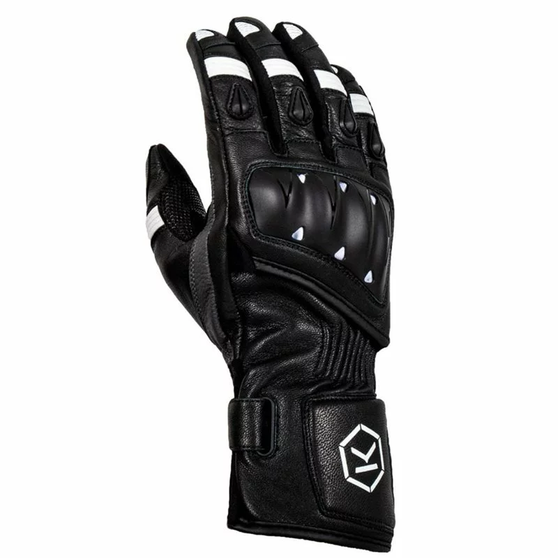 Knox Oulton Leather Glove (Black|White) 3 Knox Oulton Leather Glove (Black|White)
