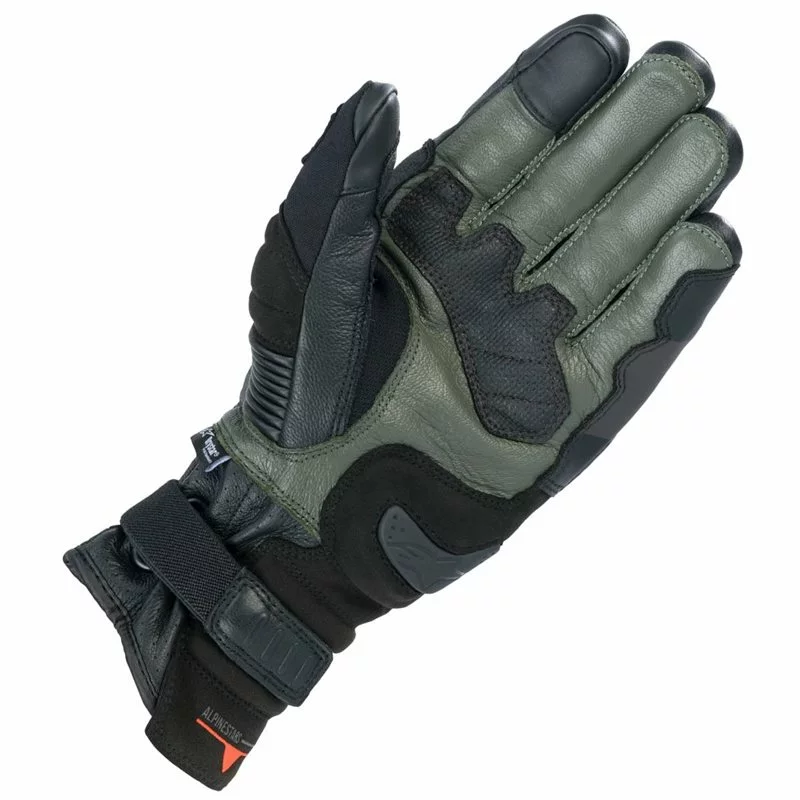 Alpinestars Belize V2 Drystar Motorcycle Gloves (Black/Forest Brown) 4 Alpinestars Belize V2 Drystar Motorcycle Gloves (Black/Forest Brown) - Image 2