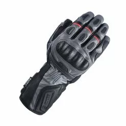 Oxford Mondial Long Motorcycle Gloves (Grey/Black)