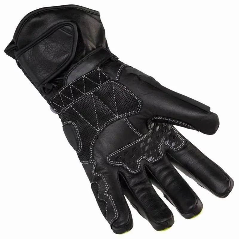 Spada Leather Gloves Enforcer WP (Black/Fluo Yellow) 3 Spada Leather Gloves Enforcer WP (Black/Fluo Yellow) - Image 2